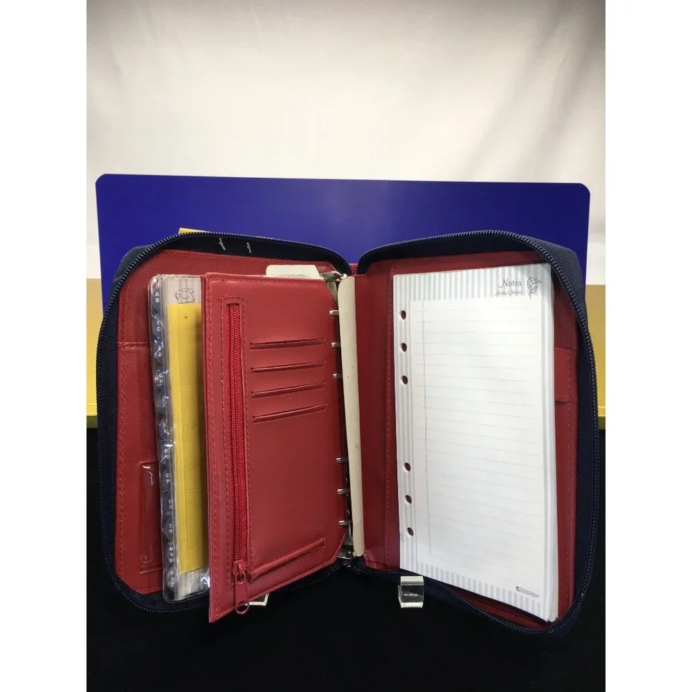 Cambridge Organizer Agenda w/ Removable Wallet Undated Monthly Calendar NEW